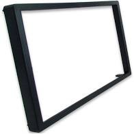 MOLDURA PAINEL 2DIN DVD NEW FIT 09/12 CITY 09/12 PRETA PERMAK