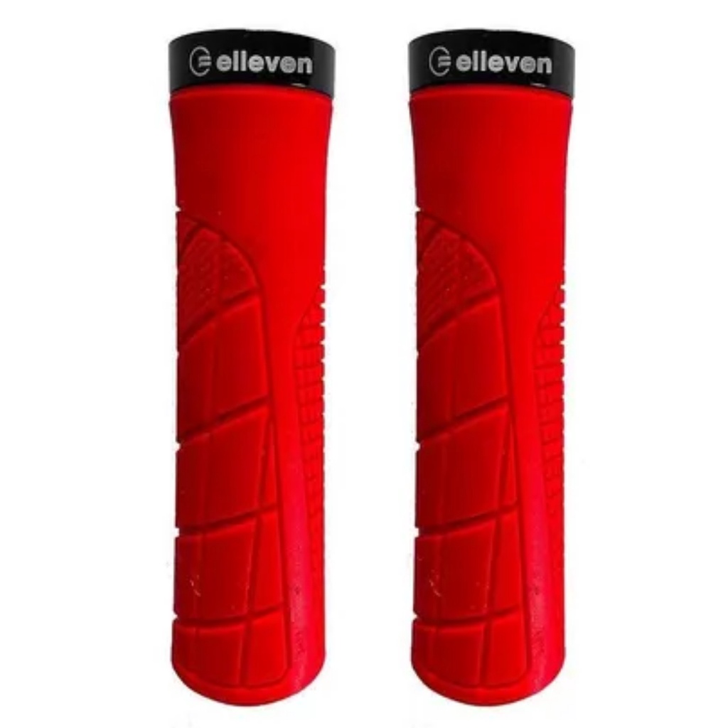 Manopla Bike Punho Grip Elleven Emborrachada Com Trava Mtb Shopee Brasil