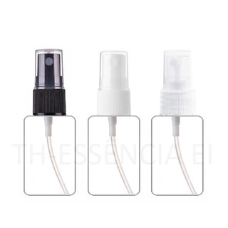 10 Frascos Pet 40ml Quadrado Válvula Spray Para álcool perfume e outros