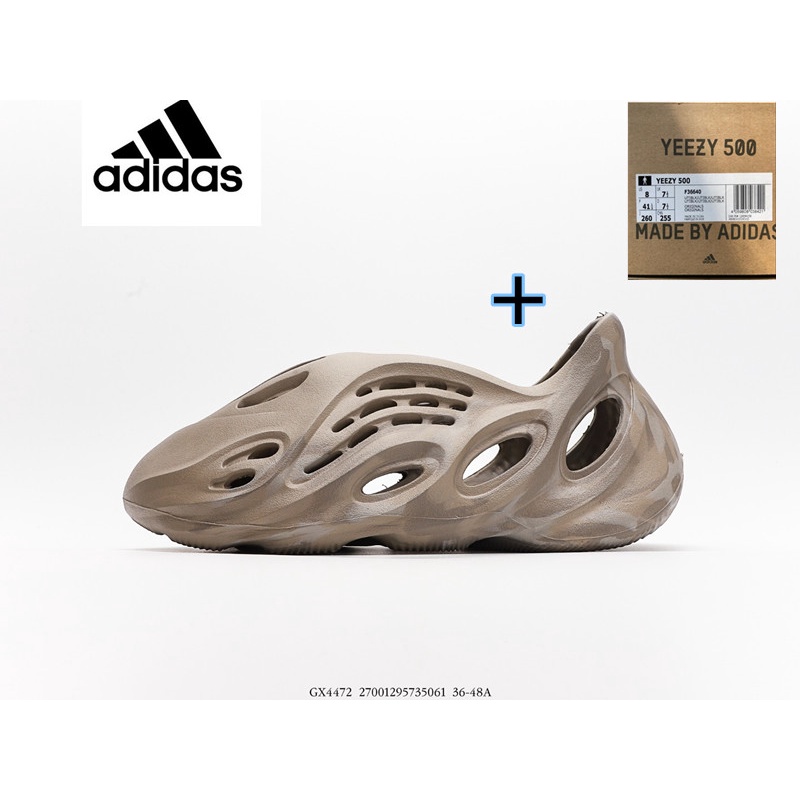 Yeezy Sand lias Esportivas De Espuma Bege Ocas Escorrega o Pre o