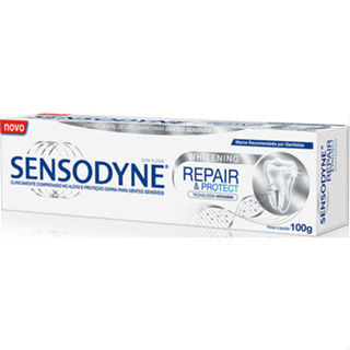 CREME DENTAL SENSODYNE REPAIR & PROTECT WHITENING 100G em Oferta na Shopee