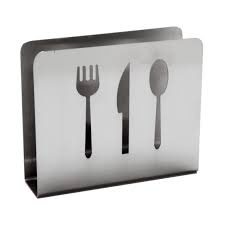 Porta Papel Guardanapo em Aço Inox em Oferta na Shopee