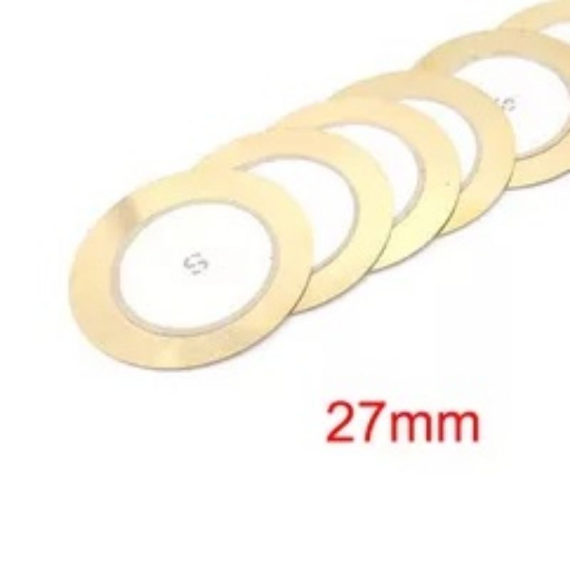 Transdutor Pastilha piezo elétrico 3pcs