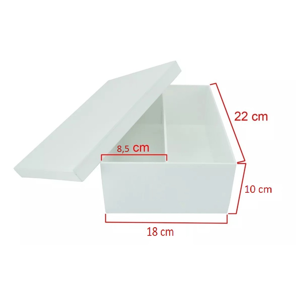 10 Caixas C/medidas  22x18 CM EM Mdf DE 3 MM PARA ARTESANATO, CASAMENTO, VINHO,  LEMBRANCINHA, DECORAÇÃO E MAIS