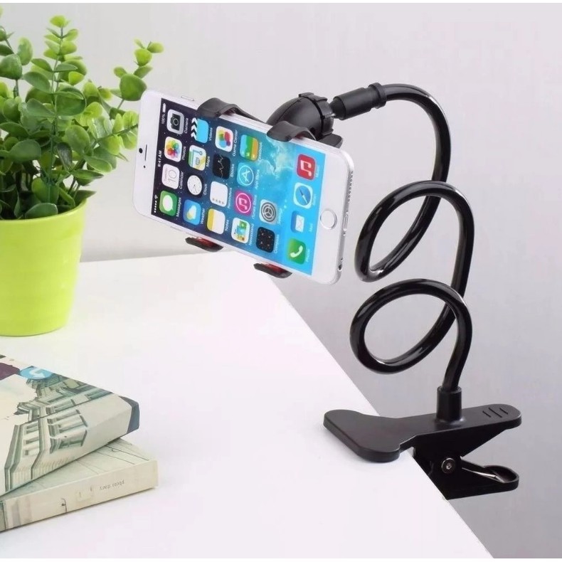 Suporte Flexível Celular Universal Braço Articulado Presilha Pronta para Entrega