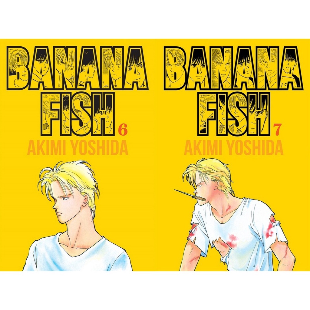 Kit Manga Banana Fish Volume 6 E 7 Lacrado Panini Shopee Brasil