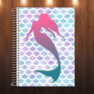Adesivo para capa de caderno Sereia