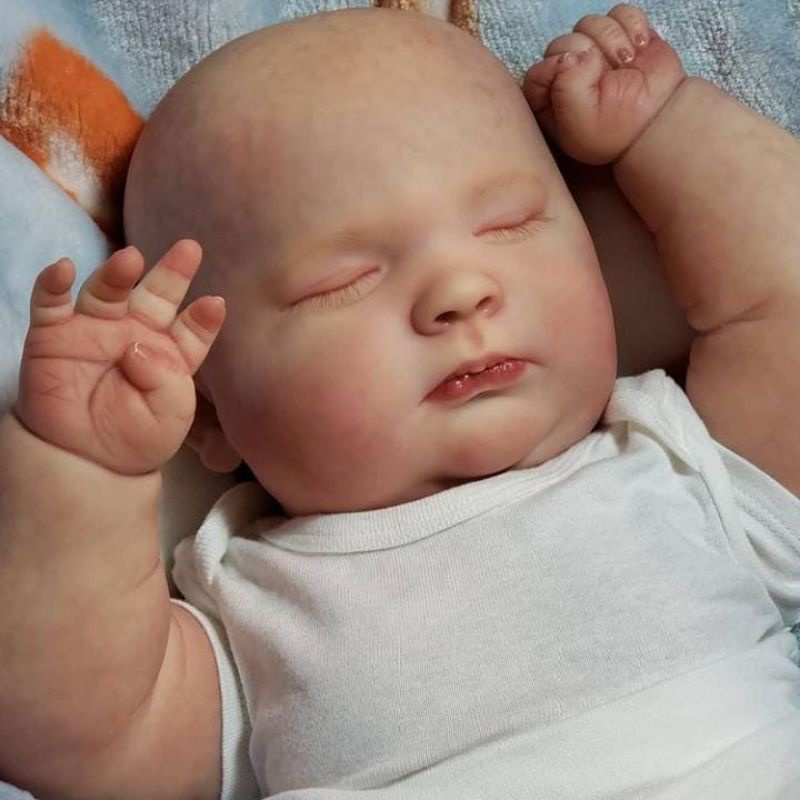 Bebê reborn menino gordinho em Oferta na Shopee