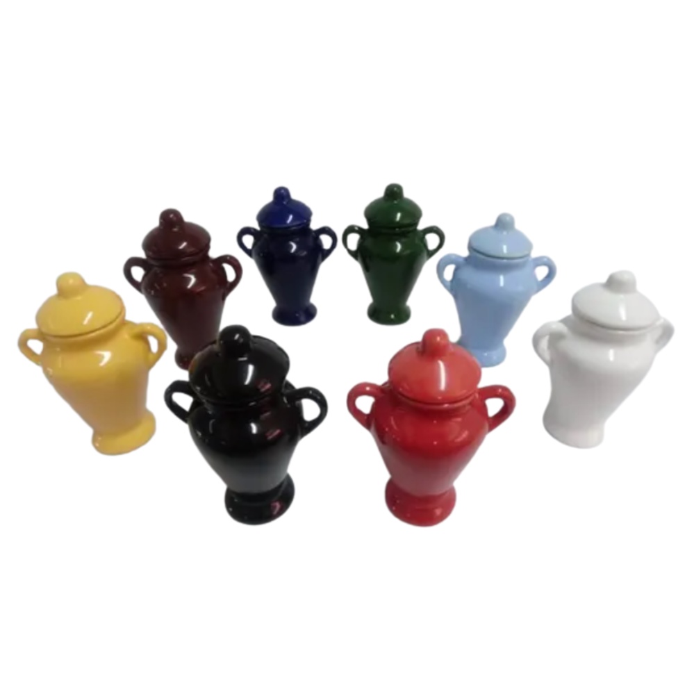 Quartinha De Louça Colorida 18cm Umbanda Candomblé Orixá - Zp7
