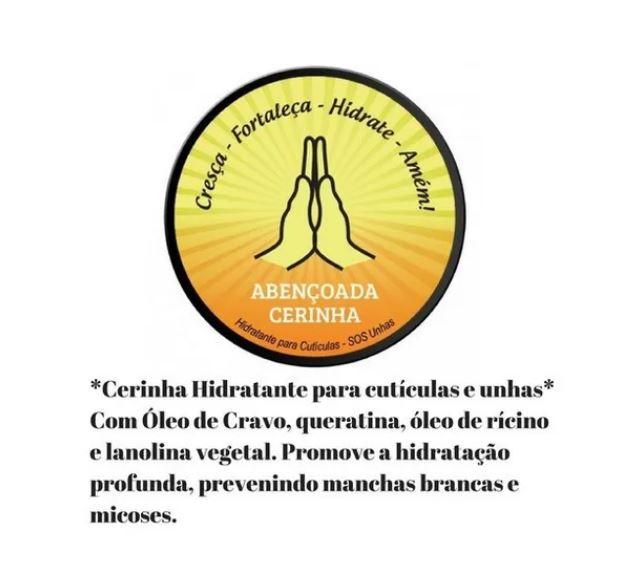 Abençoada Cerinha S.os Unhas  - Top Beauty em Oferta na Shopee