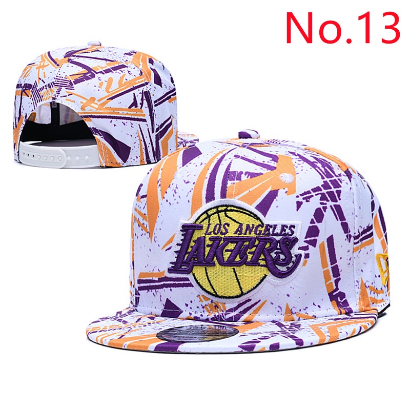Los Angeles Lakers White Team Color Logo Clean Up Adjustable Dad Slouch Cap 