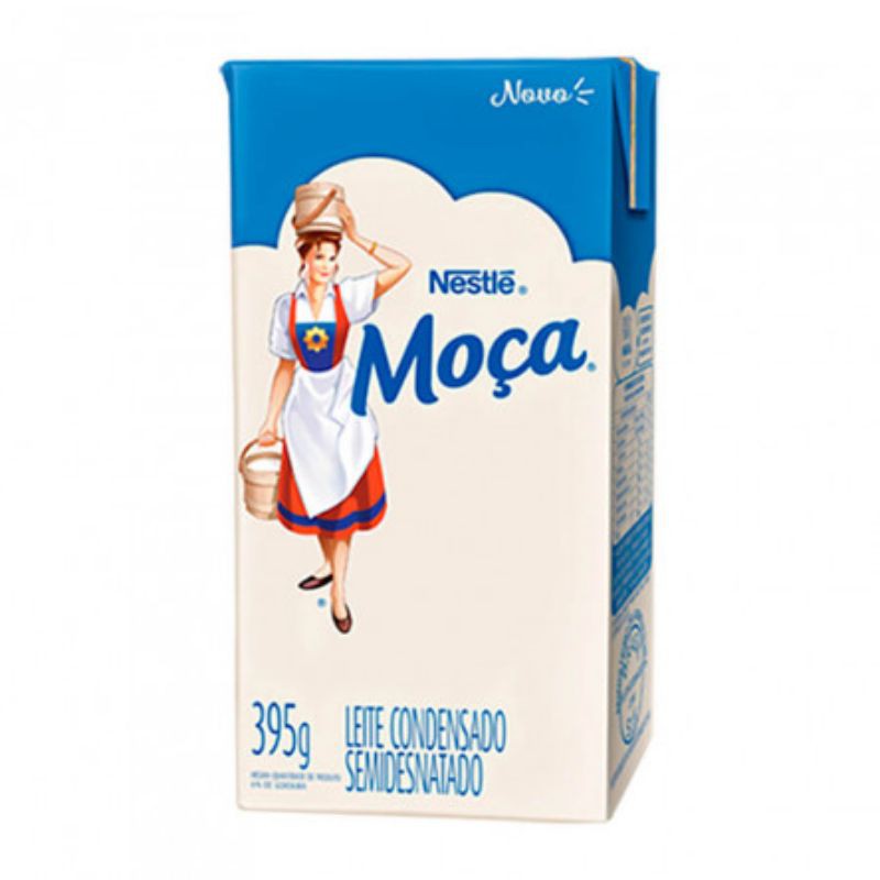 Kit 5 Leite Condensado Moça Semides.atado Tetra Pak Nestlé395g