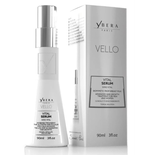 Tônico vello ybera paris 90ml