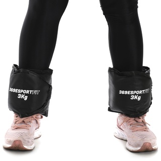 Caneleira / Tornozeleira 3 Kg Peso Par Treino Fitness Crossfit Reforçado