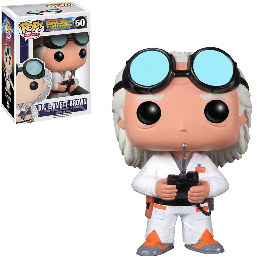 Funko Pop Back To The Future Dr.emmet Brown 50 Novo Original em Oferta na Shopee