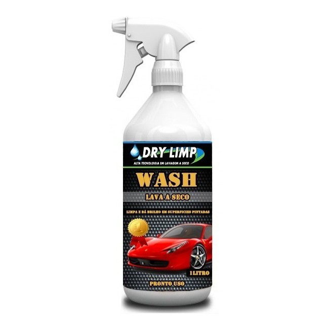 Lava E Encera A Seco Dry Limp Wash Pronto Uso Auto Brilho 1l