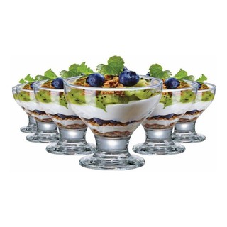 Jogo de Taças para Sobremesa Ruvolo Paradise Vidro 282ml 6 Pcs em Oferta na Shopee