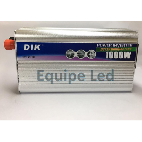 Inversor De Tensao 1000w Entrada 12v Dc - Saida 110v Ac