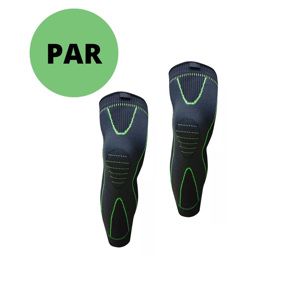 Kit 2 Meia De Compressão Joelheira 3/4 Circulação Proteção para academia e outros