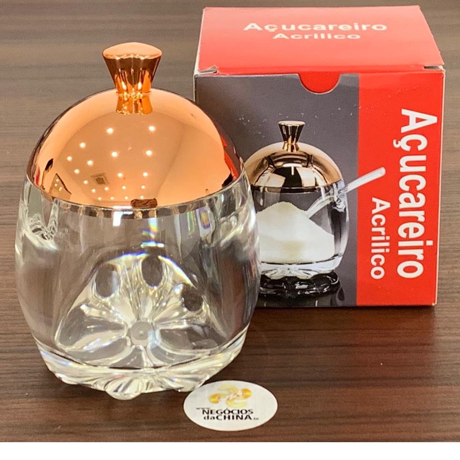 Açucareiro Rose Gold: Onde Comprar | BuscaProdutos