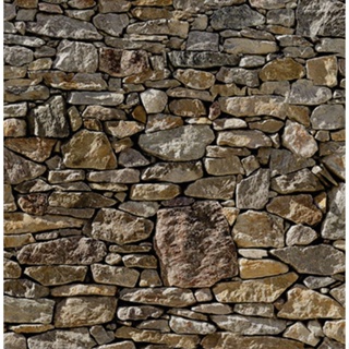 Papel de Parede Pedras 3d Naturais Rústica Vários Tamanhos PED49 em Oferta na Shopee
