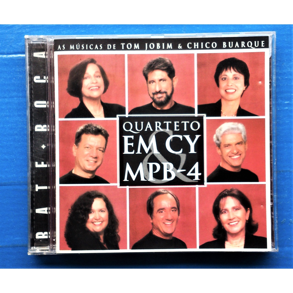 Cd Quarteto Em Cy & Mpb-4 - Bate Boca - Tom Jobim E Chico B