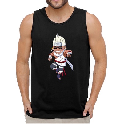 Camiseta Regata Killer Bee Anime Naruto Camisa Masculina