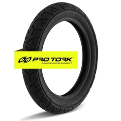Pneu Pro Tork Traseiro Aro 18 Para Moto 90 - 90-18
