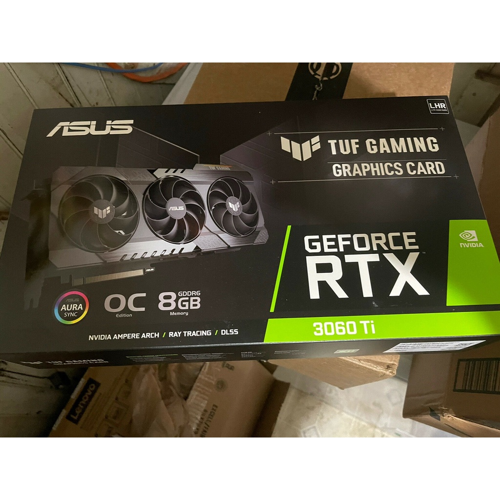 ASUS TUF NVIDIA GeForce RTX 3060 Ti OC V2 LHR 8GB GDDR6