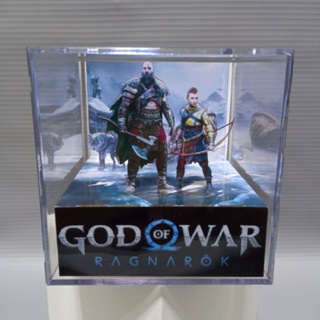 Cubo Diorama God of War Ragnarok em Oferta na Shopee