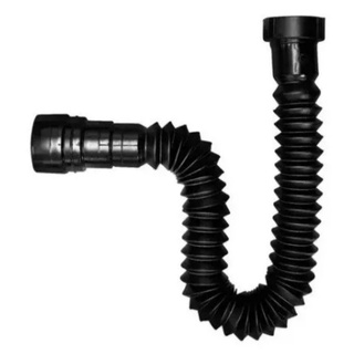 Sifão Sanfonado Extensível Universal Preto