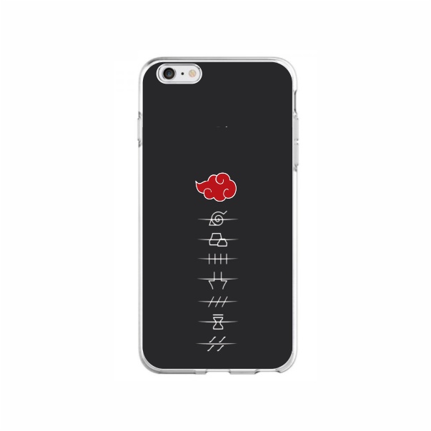 Capa de Celular Capinha Iphone 6 / Iphone 6s Personalizada  - Akatsuki 4