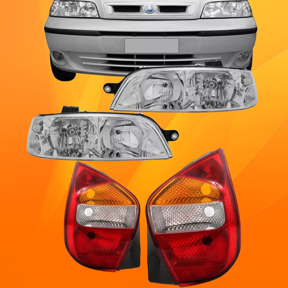 Kit Farol Palio Fire E Lanterna 2001 02 2003 2004 2005 2006