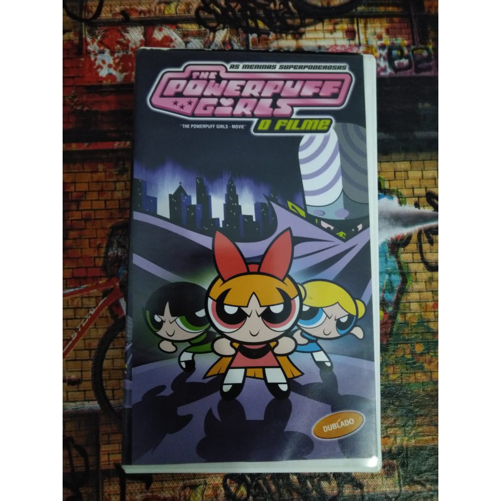 VHS As Meninas Super Poderosas O Filme | Shopee Brasil