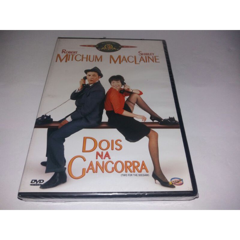 Dvd - Dois na Gangorra - 1962 - Robert Mitchum - Shirley MacLaine - Lacrado