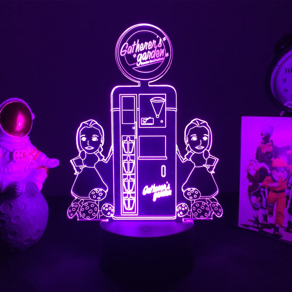 Shooter game BioShock Infinite Figure Lâmpada Led Noturna Jagermeister