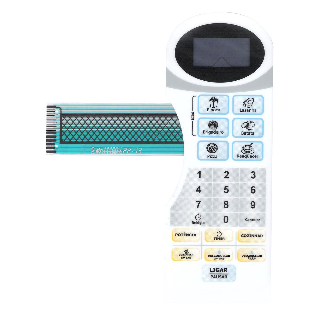 MEMBRANA MICRO-ONDAS COMPATÍVEL COM PHILCO PMS18N PMS 18N