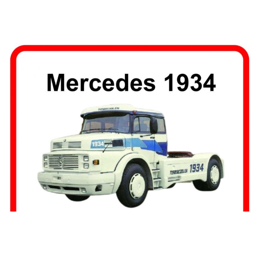 Caminhão Mercedes Benz ( Miniatura em Madeira)