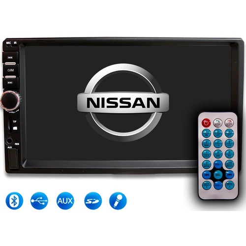Logo Nissan Dvd 2din Multimidia Bt+usb Tela 7' Espelhamento em Oferta na Shopee