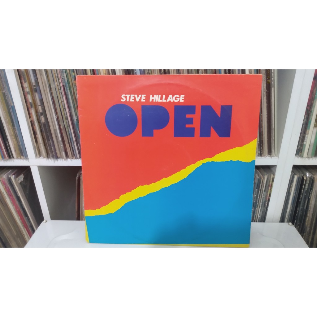 LP - STEVE HILLAGE (GONG) - OPEN - 1979  -  IMP PORT