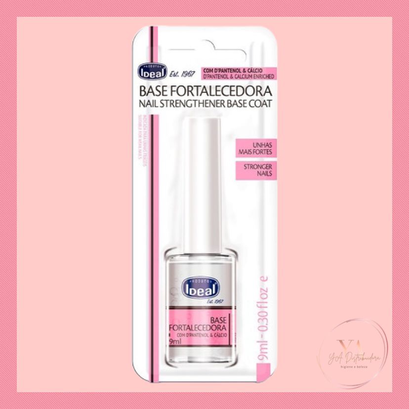 Esmalte Ideal Base Fortalecedora Para Unha | Shopee Brasil