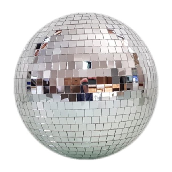 Globo Espelhado 30cm Iluminação Para Dj Festa Evento