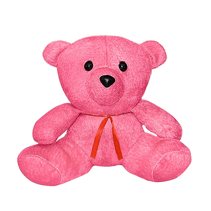 Ursinho De Pelucia Presente dia das Crianças Decoração Para Quarto Rosa Decoração para Bebê