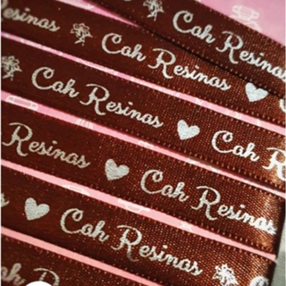 Fita de Cetim Personalizada 10MM - 5 Metros em Oferta na Shopee