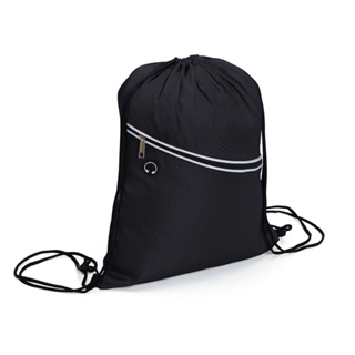 Mochila Bolsa Gym Sac Leve Esportiva Impermeável Poliéster Academia Saída De Fone em Oferta na Shopee