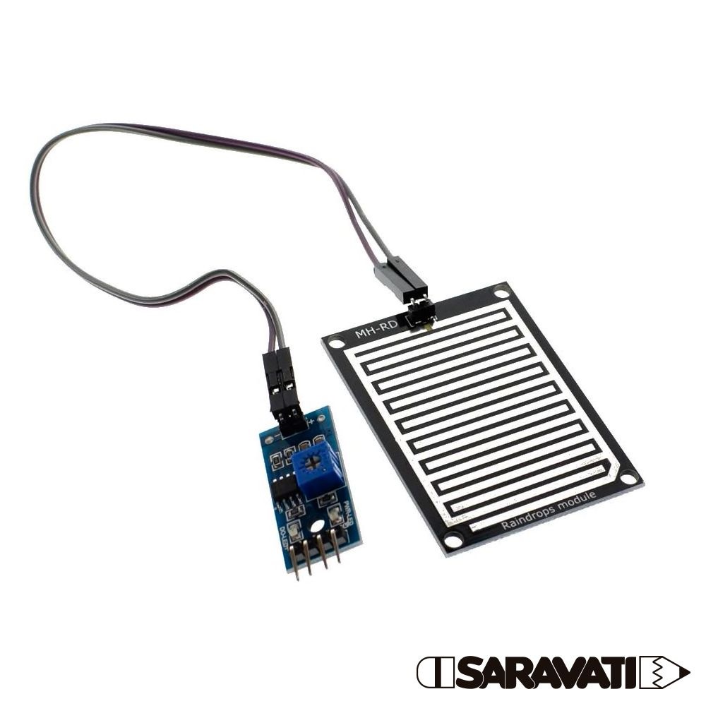 Módulo Sensor de Chuva Placa Sensor + Módulo de Controle