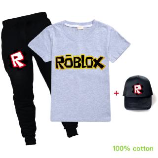 Roblox Camiseta Infantil De Desenho Roblox Com Tres Pecas Para Meninos E Meninas Shopee Brasil - r colar roblox