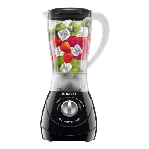 Liquidificador Easy Power 550w 2 Vel Preto L-550 Mondial