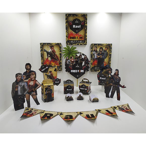 Festa Free Fire 1 (2020) 56 Peças