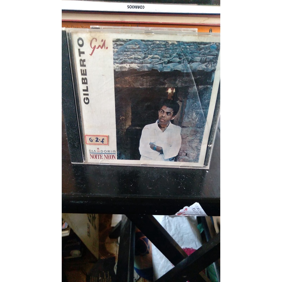 CD Gilberto Gil Dia Dorim Noite Neon(1985) Warner